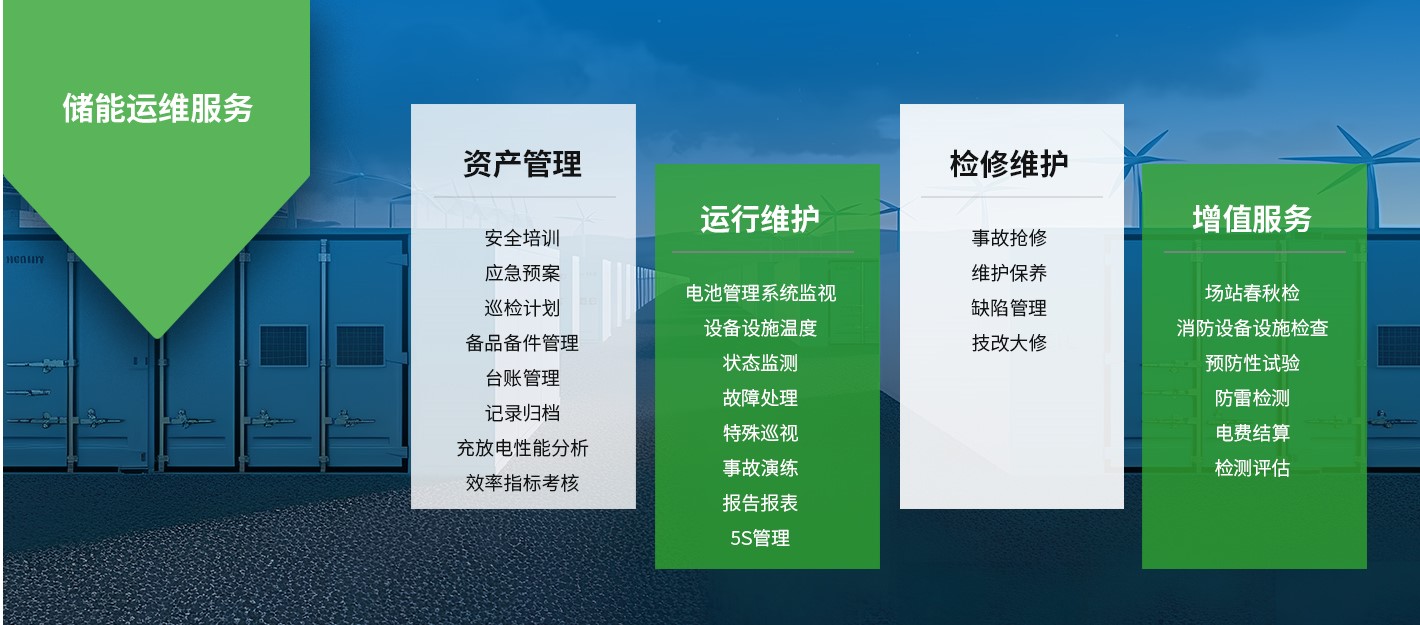 儲(chǔ)能運(yùn)維服務(wù)